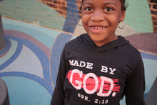 Load image into Gallery viewer, Made Collection - Long Sleeve Black Kids' Hoodie